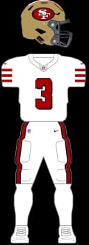 San Francisco 49ers White Throwback