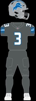 Detroit Lions Gridiron Gray