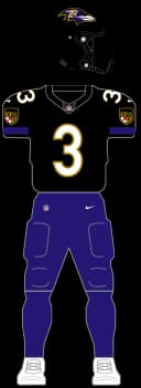 Baltimore Ravens Black Alternate