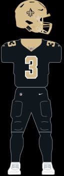 New Orleans Saints Black Alternate