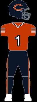 Chicago Bears Orange Alternate